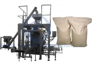  10kg To 25kg Powder Packing Machine For Chloro Sulfonic Acid / Sodium Sulphate / Sodium Bisulfite Manufactures