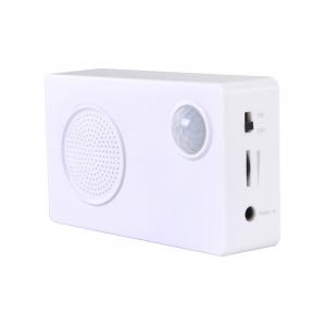  Motion sensor alarm box PIR human sensor sound box with pre-load audio Manufactures