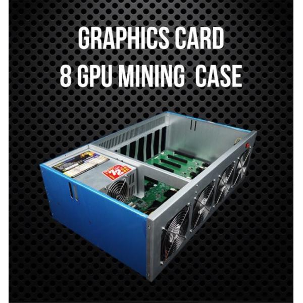 Quality 8 GPU Ethereum Miner Machine Built In PSU 1800W With 4GB DDR3 Notebook for sale