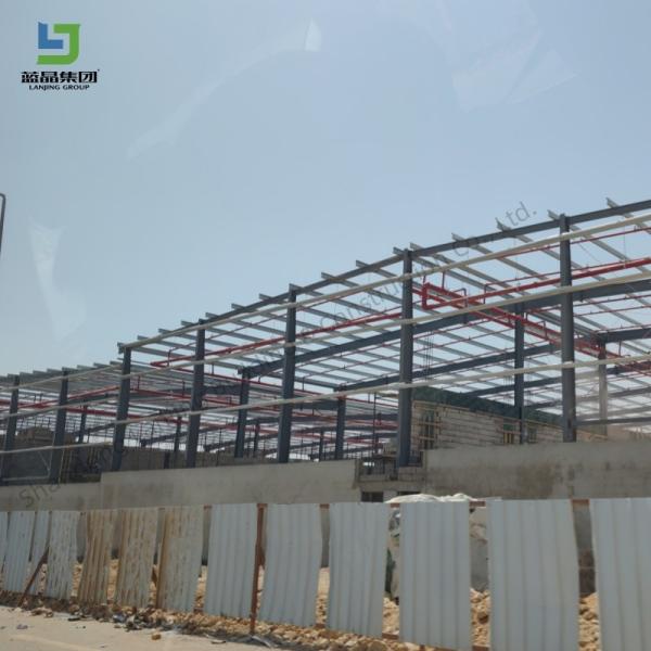 China Prefabricated Construction Steel Structure Space Frame Warehouse Workshop Buildings With Q355b Q235b And 500t/M on sale China Prefabricated Construction Steel Structure Space Frame Warehouse Workshop Buildings With Q355b Q235b And 500t/M on sale