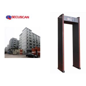 Detecting Metal Articles Walk Through Scanner with remote control