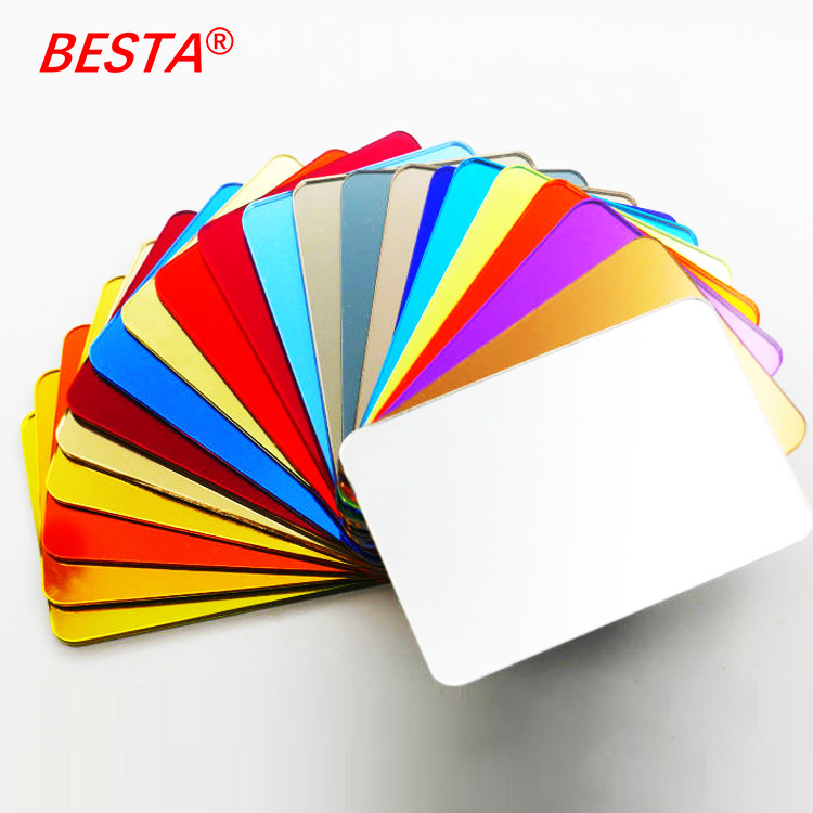 Customized Acrylic Mirror Engraving Panels Scratch Resistant Plexiglass Sheets
