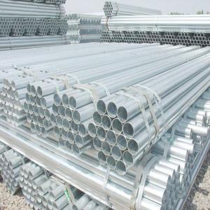 China Hot Dip GI Construction Scaffolding Round Welded Pre Galvanized Steel Pipe on sale