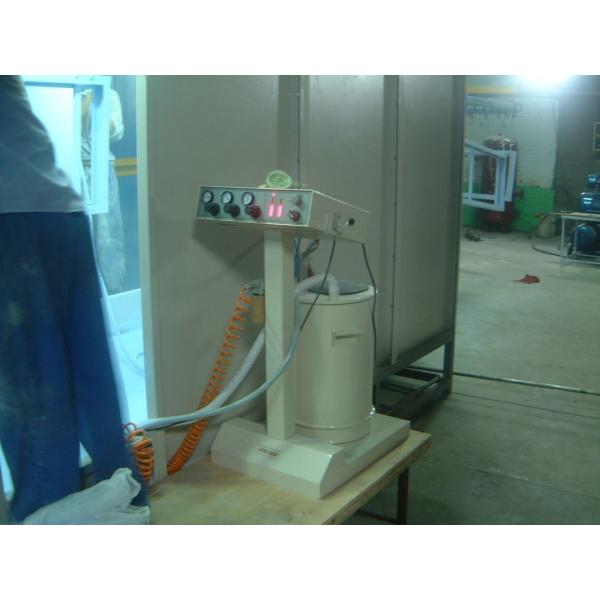 Manual Electrostatic Powder Coating Line Offering Superior Coverage and Finishing for Medical Equipment Like Hospital Beds