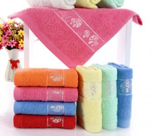  Cheap soft cotton terry towel face towel wholesale Manufactures