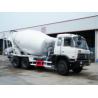 Dongfeng Concrete Mixing Transport Trucks , 6x4 10 Wheel 9 Cube Cement Mixer Truck for sale