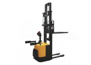  Double Lift Cylinder High Lift Pallet Stacker 3500mm Lifting Height Safe Operation Manufactures