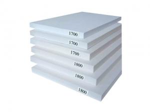 High Density Ceramic Fiber Board , Furnace Chamber Ceramic Fiber Insulation Board