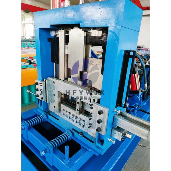 PLC Control Cz Roll Forming Machine Automatic Purlin Roll Former