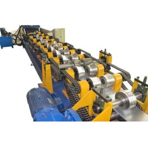 China Anti - Rust Purlin auto punching interchangetable c or z  Roll Forming Machine with Mitsubishi PLC 1.5mm - 3.0mm on sale