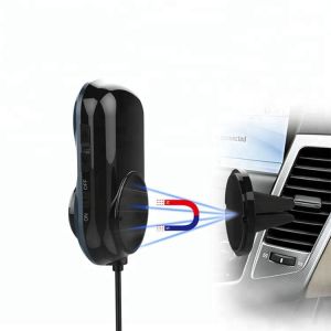 Dual USB Port FM Transmitter Bluetooth AUX Audio Receiver Adapter Support U Disk
