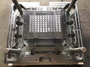  Vegetable Crate Plastic Injection Mould Auto Drop Cold Runner P20/718/H13/NAK80 Manufactures