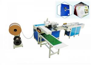  Automatic 0.8 Mpa Book Paper Punching Binding Equipment 100x510 MM Manufactures