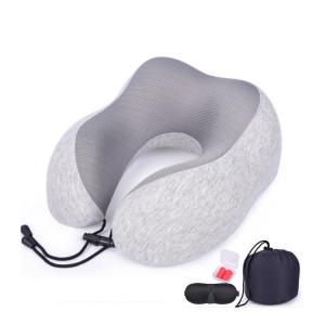 China Polyester / Cotton Custom Memory Foam Lumbar Pillow , Memory Foam Neck Roll on sale