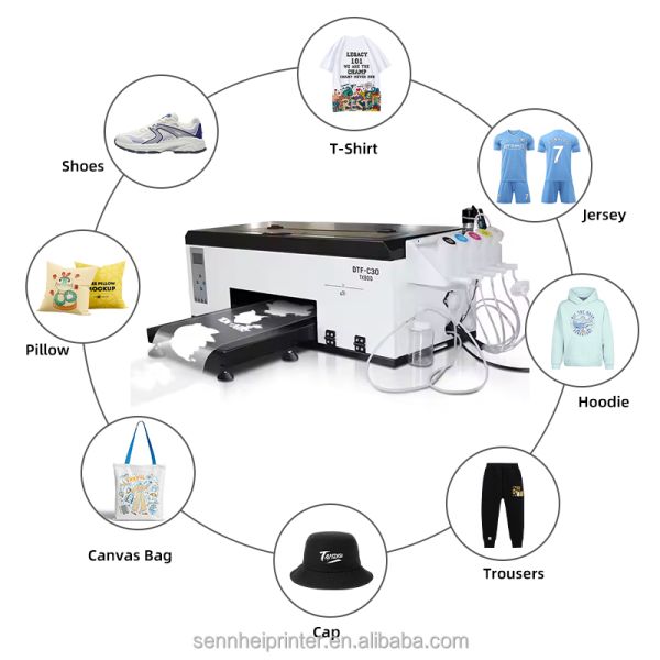 3ALPS A3 XP600 DTF Tshirt Printer New Protocoled Procolored Impresora for Small Business 1-Year Warranty