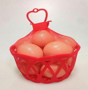  Plastic Egg Packaging Mesh Sleeve Plastic Tube Netting Red Color Large Load Capacity Manufactures