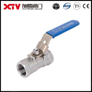  Threaded Female Pn63 Bsp Connection Form 1PC 2PC 3PC Ball Valve with ISO Locking Device Manufactures