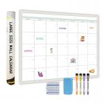 China ODM Laminated Dry Erase Posters Removable Wall Mounted Monthly Planner Large Size for sale