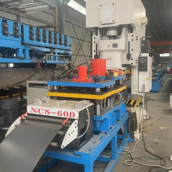  Metal Walk Platform Scaffolding Making Machine With Hydraulic Cutting Manufactures