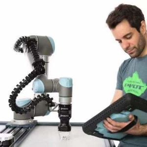 Manipulator Humanoid Robot Arm UR10 Matched with EOAT Onrobot Gripper with Plug