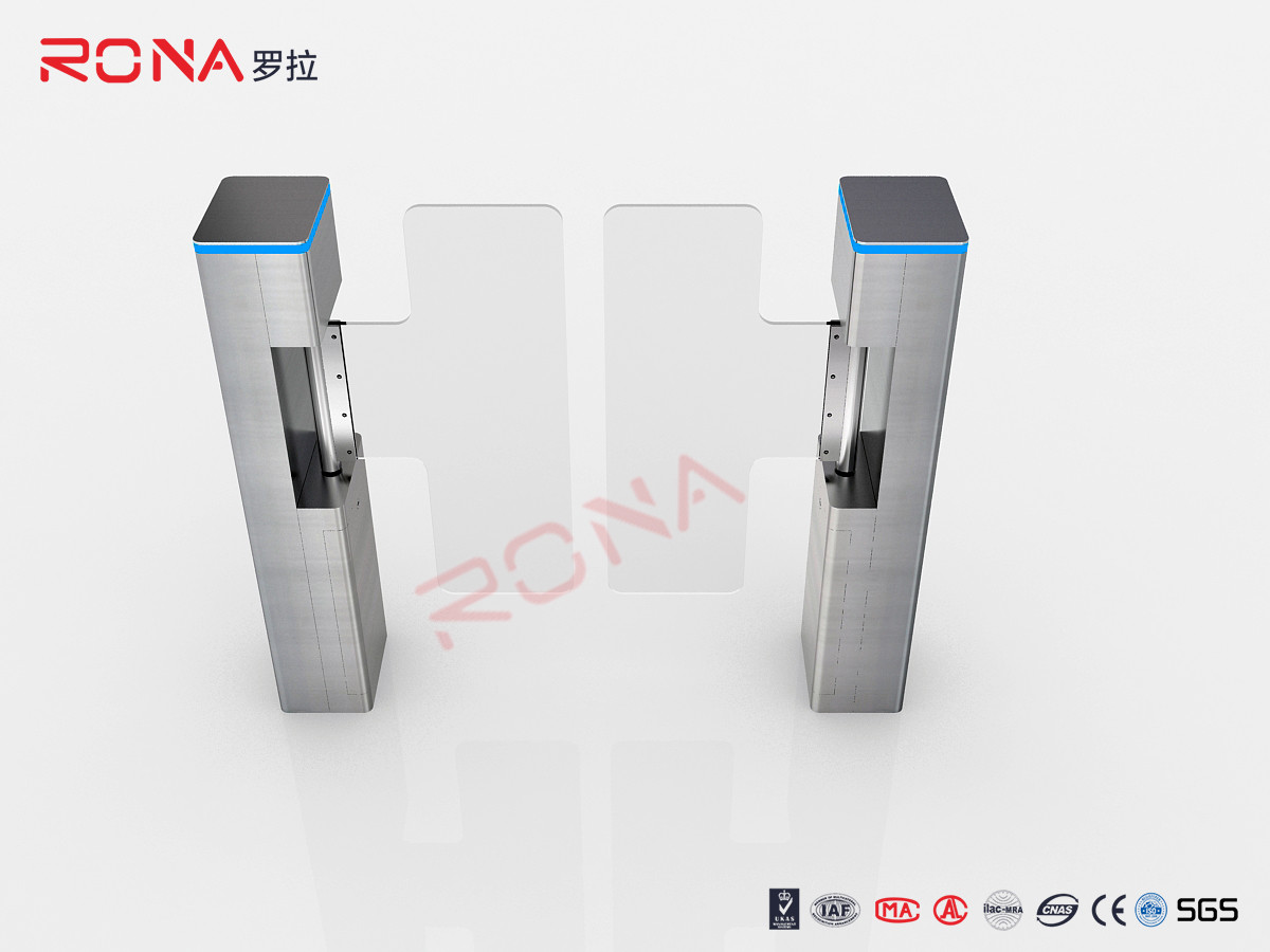 Buy cheap 304 Stainless Steel Security Turnstile Entrance MCBF 3 Million Times Slim Waist from wholesalers