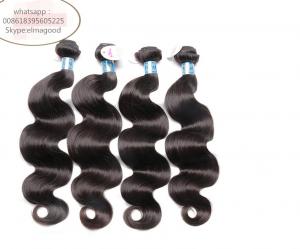  long hair style body wave Mongolian black virgin hair Manufactures