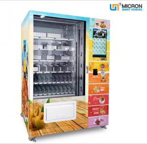  Micron Belt Conveyor Sandwich Cupcake Vending Machine With Lift And Touch Screen Manufactures