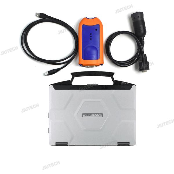 Quality For John Detector V5.3 Agricultural Machinery Engine Diagnostic Decoder John Advisor EDL V2+CF54 laptop for sale