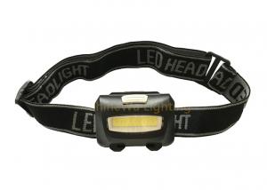  Black High Lumen Led Headlamp Powerful Ultra Bright COB LED Battery Headlight Manufactures