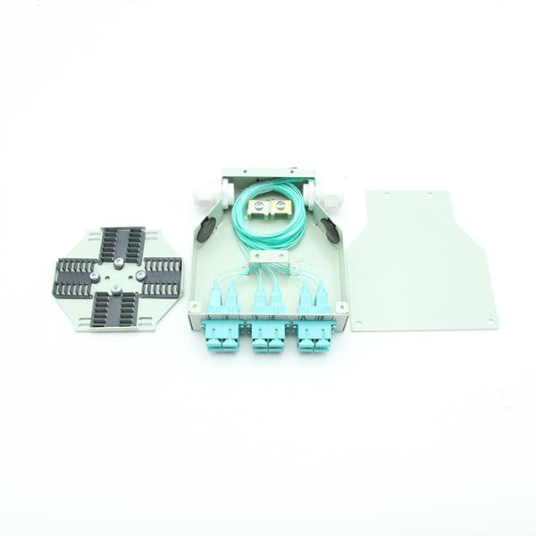 6 Ports FTTH Optical Termination Box fiber optic junction box Splice Closure