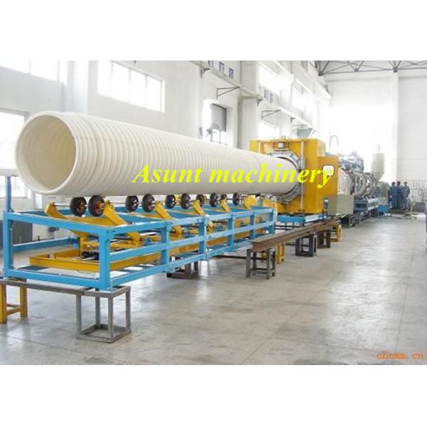 Automatic PE PP Water Pipe Making Machine PE PP Double Wall Corrugated Production Line