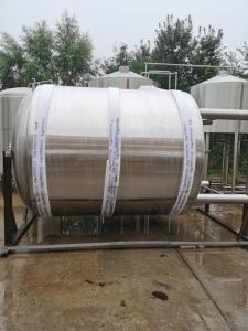 PT100 Stainless Steel BBT Bright Beer Tank With Spraying Clean Ball