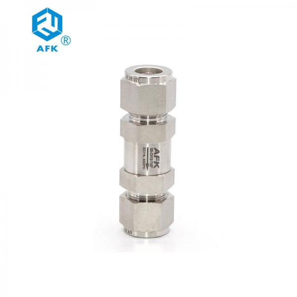 Quality High Pressure Air Compressor Check Valve Stainless Steel One Way Fuel Check Valve 6mm OD for sale