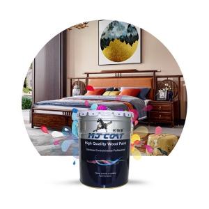  Anti Scratch Polyester PU Wood Paint Non Yellowing Polyurethane Paint For Exterior Wood Manufactures
