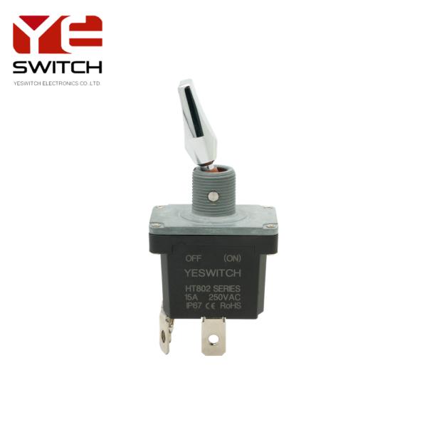 Flat Handle Toggle Push Switch Wireless On Off Switch For High Altitude Work Platform