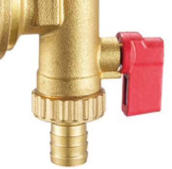 Quality Manually Operated Brass Air Vent With Male Threads And EPDM O Ring for sale