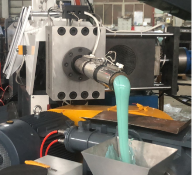 380V 50HZ Single Screw Plastic Granulating Line