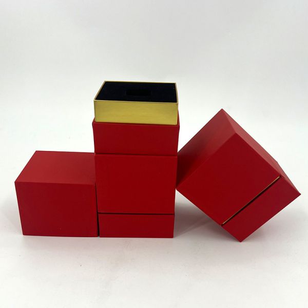 Custom Logo Printed Square Gift Box (Two-Piece Style) – Versatile Packaging For Scented Candles, Jewelry & Cosmetics