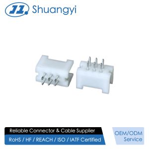  2.00mm Pitch Dual-Row Right-Angle Pin Header Connector | 2×3P 6 PIN PCB Electronic Signal Connector for Automotive, Server &amp; Power Applications Manufactures