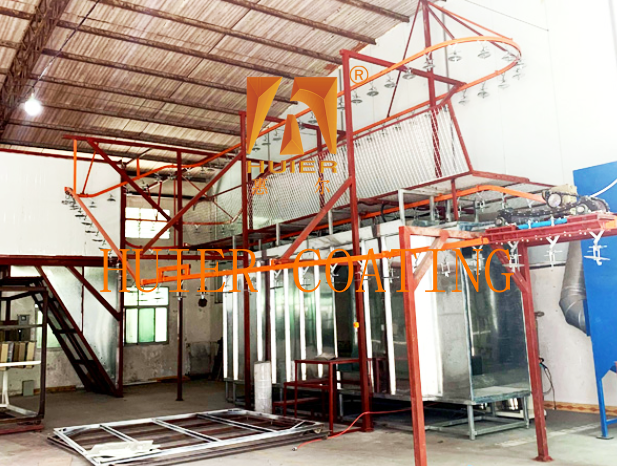 High-Performance Electrostatic Painting Line with Three-Sided Circulation Design and Multi-Stage Programming for Easy Operation