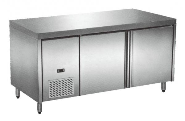 Quality Restaurant Equipment Commercial Under Counter Freezer Stainless Steel Workbench for sale