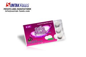 China Dietary Fiber Functional Candy For Black Currant Flavor Multi Ingredients on sale