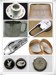 Metal Engraving Portable Laser Marking Machine USB Software CE Certification