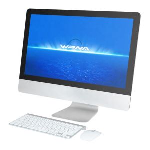 23.8inch Silver IPS LED Monoblock Computer with Windows 10 and Core I3 I5 I7 CPU