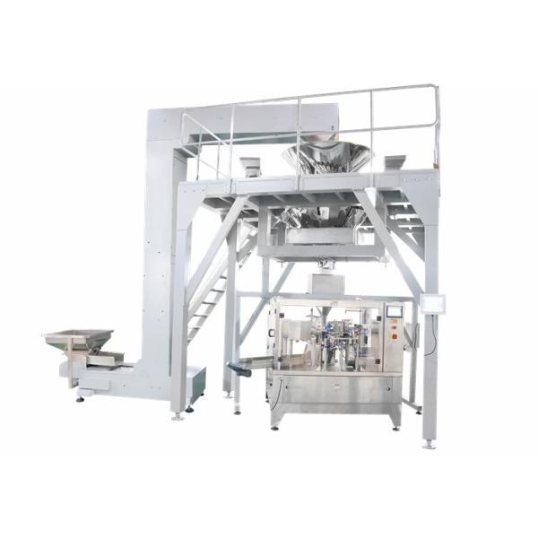 Quality PLC Operated Food Packing Machine , Fully Automated Doypack Packing Machine For Stand Up Pouch Bag With Zipper for sale