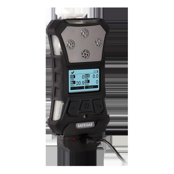 Quality Pumping Multi Gas Detector 5 Gas Meter With IR Infrared Sensor For Combustible Gas for sale