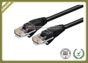  Cat6 UTP Outdoor Network Patch Cord Cable Custom Length With RJ45 Plug Copper Conductor Manufactures