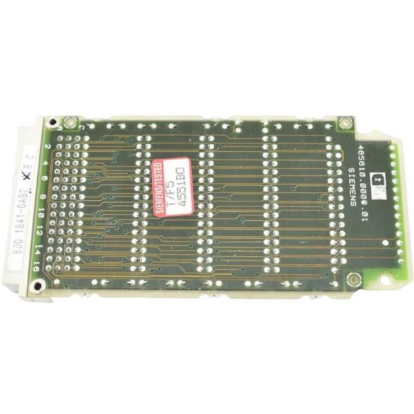  SIEMENS 6DD1841-0AB2 SIMADYN D STANDARD CONFIGURATION SPEED/TORQUE CONTROL ON MEMORY SUBMODULE FOR PT1 TECHNOLOGY BOARD Manufactures