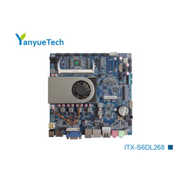 ITX-S6DL268 Micro Itx Server Motherboard for Intel Skylake U series i3 i5 i7 CPU