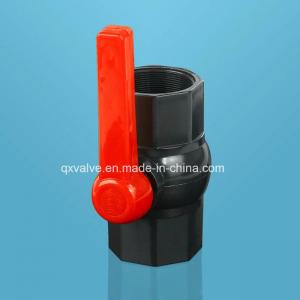  Fixed Ball Valve Plastic Colombia Blue/Red Long Handle PVC for Water Treatment Plant Manufactures